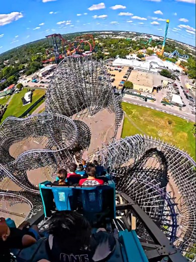 Iron Gwazi POV Busch Gardens Tampa 2025