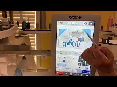 Embroidering a Personalized Heirloom Baby Quilted Blanket! Embroidering for Beginners!