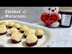 3-Ingredient Macaroons | How To Make Easy Coconut Macaroons