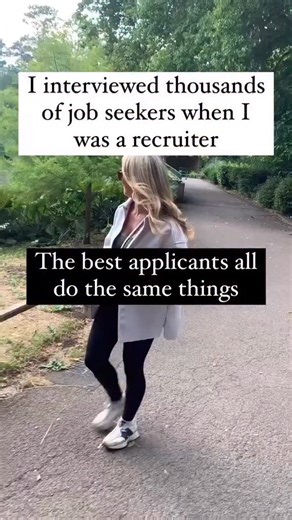 Lucy Gilmour | Career Coach | Job Search Strategies on Instagram: "🎯The Top 10 things the best applicants all did while interviewing with me during my time as a recruiter👇 Comment “Top 10” and i’ll send you a video overview going into more detail but here’s the list… 1. They talked about their experience in an easy-to-follow way 2. They qualified my questions with their own questions (i.e. they showed they were listening and not just waiting to respond) 3. They mentioned the values of the comp