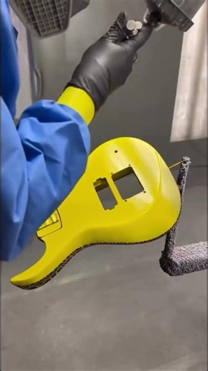 Crackle Guitar finishes are like magic 🪄 ‪@KieselGuitarsTV‬ #guitar #metal #deathcore