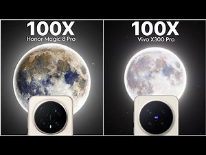 Honor Magic 8 Pro VS Vivo X300 Pro Live Zoom Test Comparison
