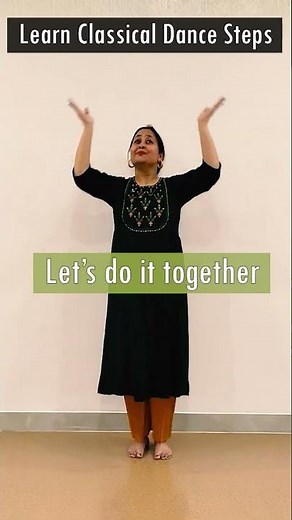 Learn Classical Dance Steps || Kathak For Beginners || Easy To Learn ||#tutorial #kathak #shorts