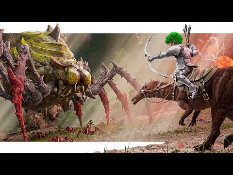 Can We Beat Broodmother with a Bary? ARK Ascended