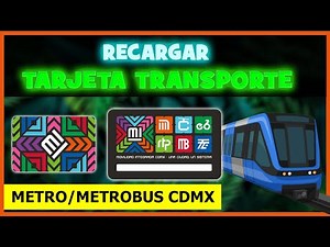 Cómo RECARGAR Tarjeta del METRO con el Celular