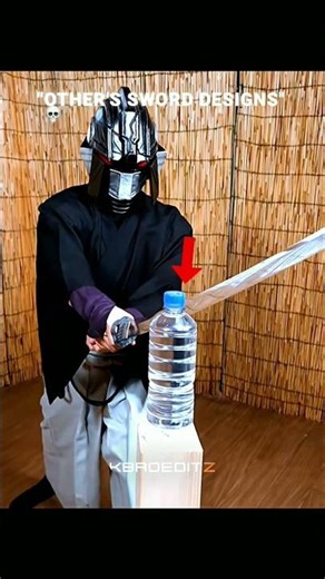 "Normal sword design VS Chocolate sword 💀"