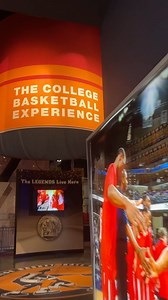 Ready to get in the game?  The College Basketball Experience is in the heart of Kansas City and right next to @tmobilecenter. Inside, put your skills to the test and relive historic hoops moments—plus, learn more about legends of the sport at the National Collegiate Basketball Hall of Fame. @thecbe is open every day this month! | Visit KC | Facebook