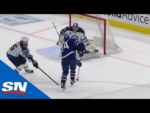 Auston Matthews Roofs Phenomenal Backhand OT Winner For Maple Leafs