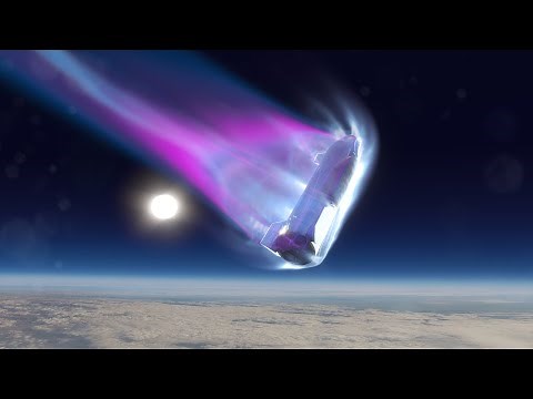 Starship atmospheric reentry
