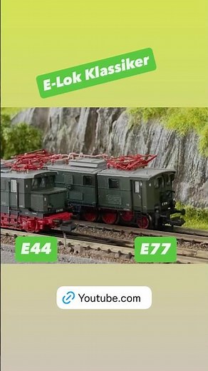E44 & E77 der DR - zwei DDR- Legenden in Spur N