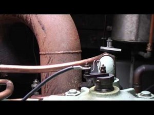 Hundested hot bulb engine 2 cyl 110 HP 1960 onboard Anna Elise 1932