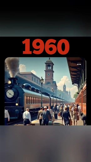 evolution of railway station 1850-2030