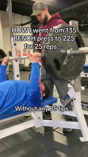 Bench press HACKS 🤯 👉PROGRESSIVE OVERLOAD The Number ONE thing you need to do is to intentionally challenge your body. If you are half a**ing it, don't expect great results. How do we do this? There are 2 main forms of progressive overload - 1) By adding more weight than you did previously, 2) By adding more overall reps than you did previously. Adding 5 lbs to your bench press, doesn’t seem like ALOT, but if you do that for 4 weeks… that's 20 total pounds in difference. Train in 1-4 RIR for t