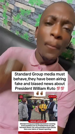 The Standard group media has been biased for so many years,they have been giving fake and false reports about President William Ruto and what he is doing.Hii imewaweza sana. #fyppppppppppppppppppppppp #trendingvideo #viral #fyp #standard