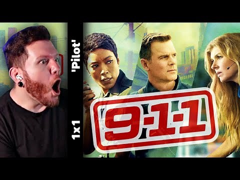 This show is so intense! | 9-1-1 1x1 Pilot REACTION | First time watching