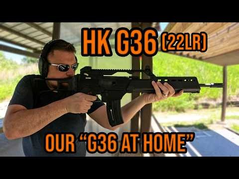 A Surpisingly Fun 22LR! | HK G36 22LR Review