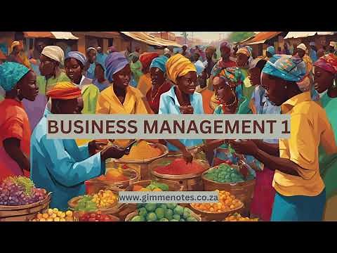 MNB1501 PODCAST - Business Management IA: Mastering the Basics of Business 💼📈
