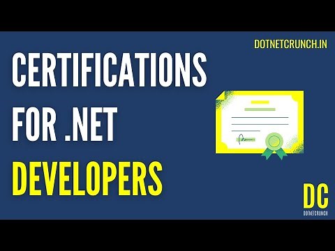 Certifications for .NET Developers | DotNetCrunch 📢