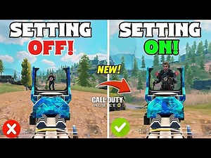 TOP 10 BEST SETTINGS Every COD MOBILE Player Must Know | Call Of Duty Mobile | CODM