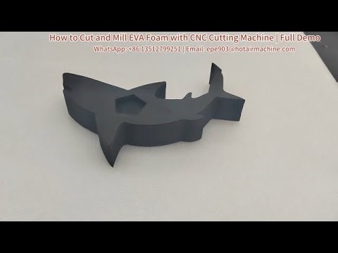 How to Cut and Mill EVA Foam with CNC Cutting Machine | Full Demo