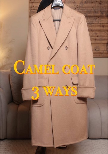 How to Style a Camel Coat in 3 Unique Ways