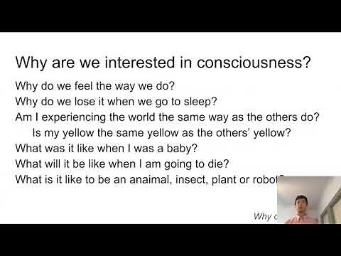 Week 1 the neural basis of consciousness: introduction