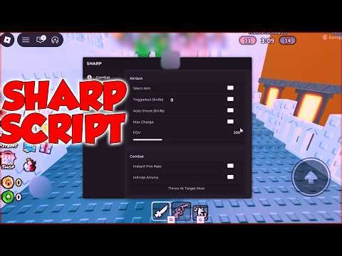 [FREE] Sharp Script | Silent Aim, Infinite Ammo, Auto Shoot, ESP, FOV + More