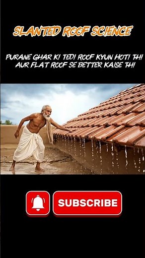 Ancient Slanted Roof Design Explained — Old Builder Reveals Hidden House Science #ancient #science