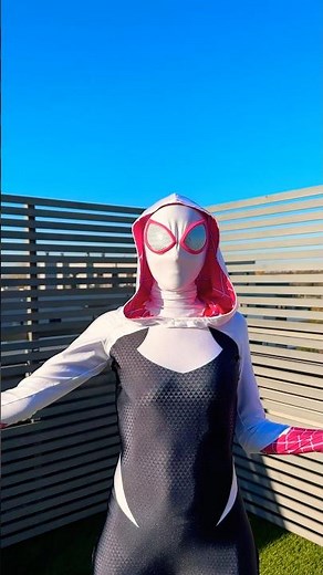 Ghost-Spider trailer costume close-up #viralshort #short #shorts #ghostspider #shortvideo