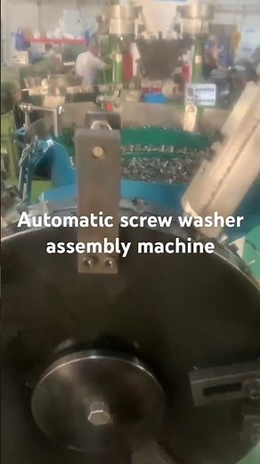 Automatic screw washer assembly Machine