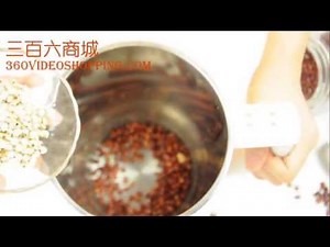 Joyoung Soy Milk Maker DJ13U-D08SG Recipe-Coix Seed&Red Beans Milk