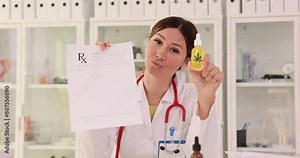 Woman doctor explains benefits of hemp oil as natural remedy