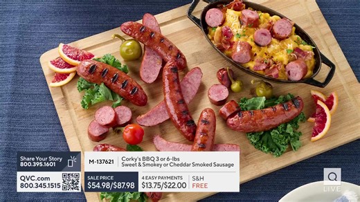 You are watching Corky's Ribs & BBQ on QVC®. Shop the show, here: https://qvc.co/qvcshopnowjanuary2026 | QVC Live