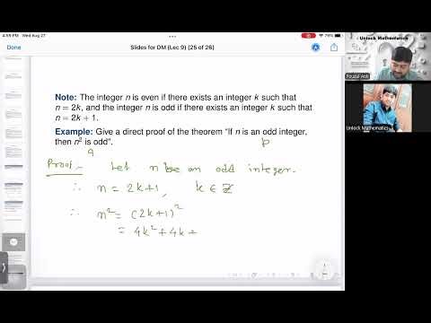 Discrete Mathematics | Lec-9 | The Art of Mathematical Proof: Direct, Contradiction & More