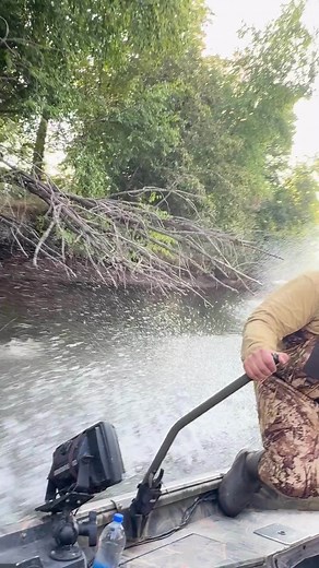 Just playing around on the water with the MudBuddy. Nothing gets us going like a good video of someone pushing their MudBuddy. @soderbeckclancey putting it to work. #mudbuddymotors #hunting #fishing #duckboats | Mud Buddy Motors