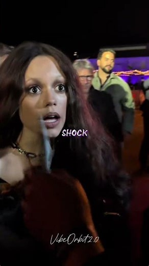 This Jenna Ortega Interview Moment Is Hilarious 😂 #jennaortegawednesday #shorts
