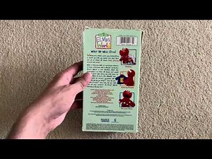 Elmo’s World: Wake Up With Elmo! 2002 VHS