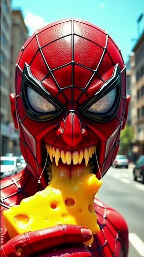 SPIDER-MAN TRANSFORMER MICKEY MOUSE. #marvelhero #superherorun #avengers #venom #superhero