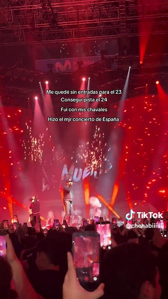 Anuel y su increíble concierto en Madrid