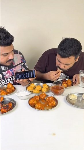 10 SECONDS FASTEST MOMOS EATING CHALLENGE😱🔥 #shorts #streetfood #momos