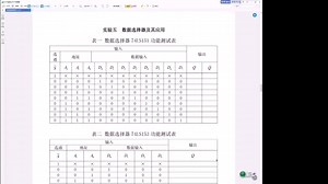 实验5数据选择器及其应用（1）