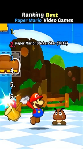 Ranking Every Paper Mario Game #PaperMario #Nintendo #MarioRPG