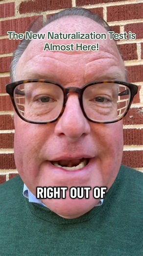 The new naturalization test is here!