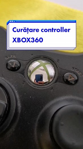 De dragul vremurilor bune, am curatat un controller de xbox 360. Sa mai continui aceasta serie? #xbox #xbox360 #old #invatapetiktok #microsoft