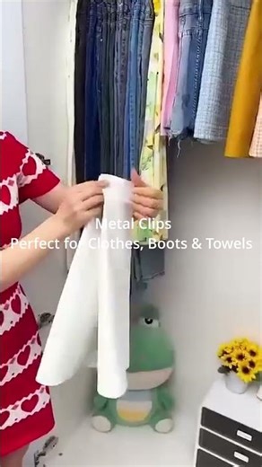 One Clip, Endless Uses! 💎 Laundry Hook Hangers You’ll Love!