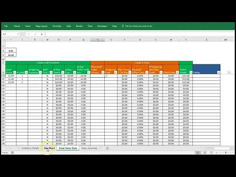 Finished Goods Inventory and Sales Tracking