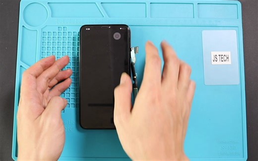 苹果iphone xs max 尾插充电排线更换教程 拆机步骤