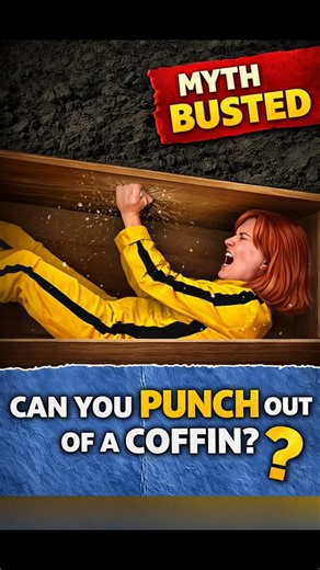 Can You Punch Your Way Out of a Coffin? 😱 MythBusters Reveals the Truth #shorts #mythbusters