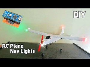 How to make Navigation Lights for RC Plane using Arduino