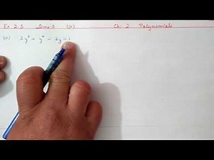 Maths 9, Ex.2.4 (Q.5) (iii) (iv) Polynomials | Ncert Maths Class 9 | Cbse.